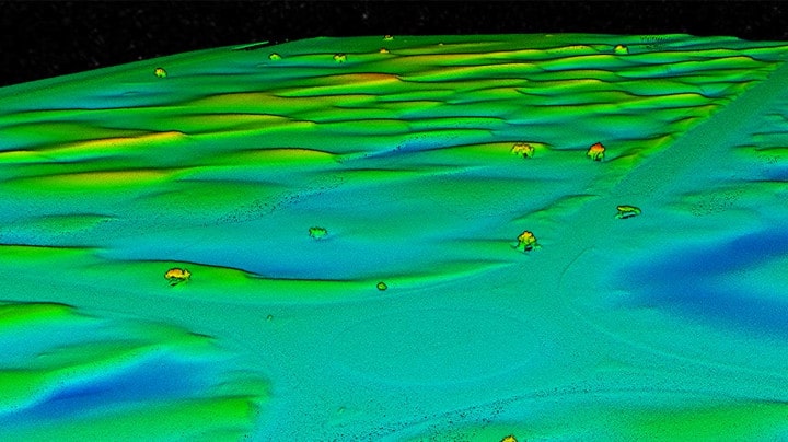 Point clouds LiDAR scanning with DJI Zenmuse L1