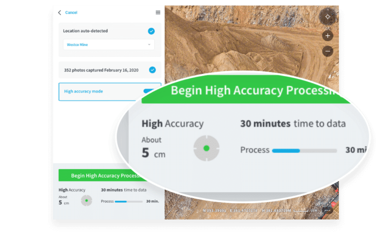 Skycatch Speed and accuracy engine