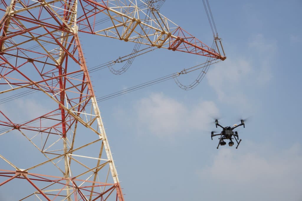 DJI M300 Drones in Powerline Inspections