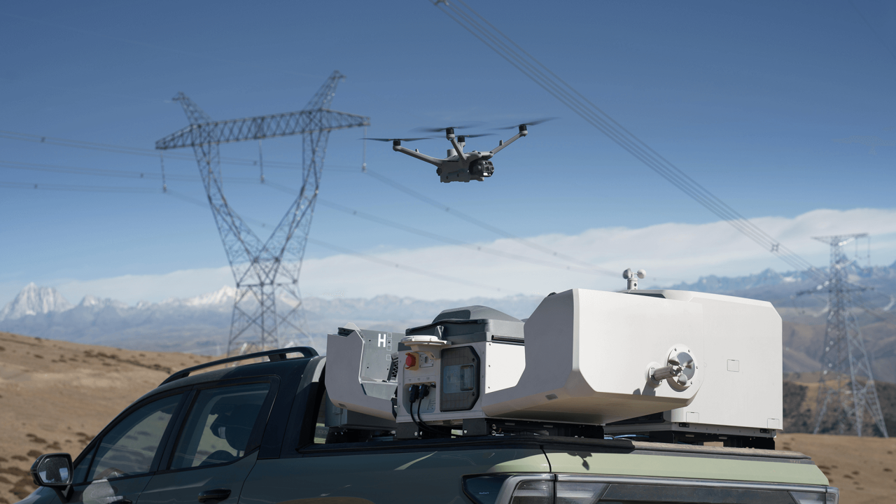 DJI Dock 3 with vehicle mounting capabilities