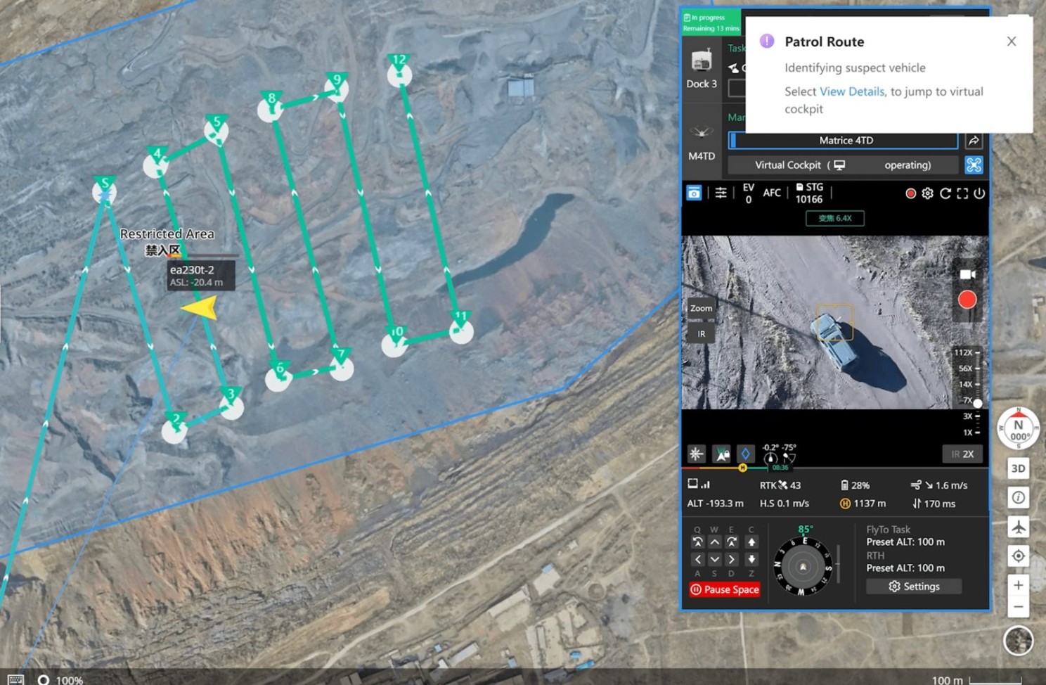 Dock 3's Drone Mission Automation in action