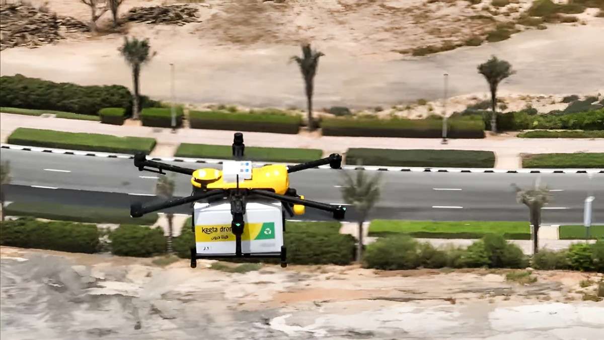 Keeta drone delivery