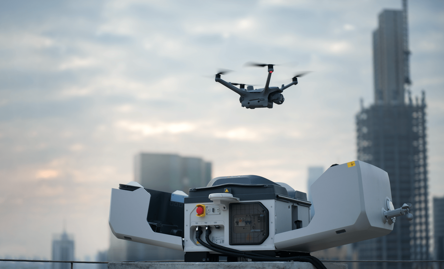 Dock 3 for automated urban drone operations