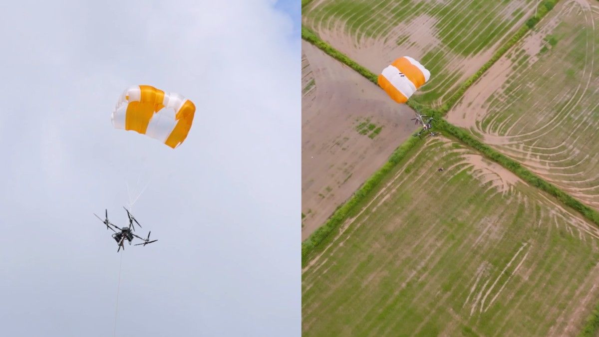 Drone Parachute Canopy